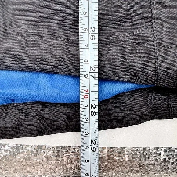 The North Face HyVent Terrain Vista 3L Pro Rain Jacket Men's Medium Black Blue - Picture 7 of 16